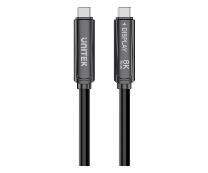 Kabel Unitek kabel optyczny USB-C (10Gbps, PD60W, 8K@30Hz) 7m